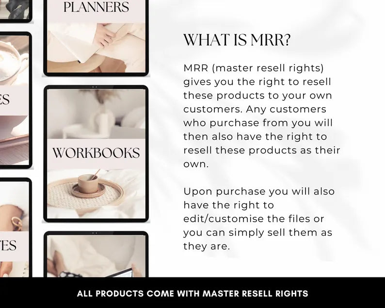 Digital Product Resell Vault, Thousands of Done-For-You Digital Products, Passive Income, Master Resell + Private Label Rights, MRR & PLR