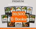 39500+ Food Ebooks PLR MRR Bundle: Recipe & Nutrition