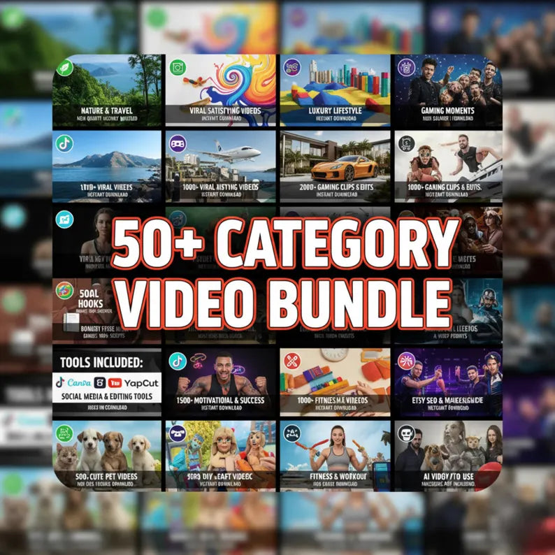 20,000+ Viral Video Content Bundle