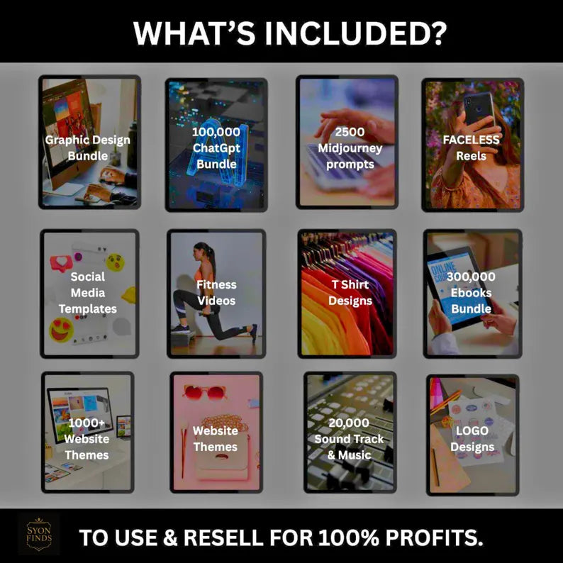 55M+ PLR MRR Digital Products Bundle Resell & Profit